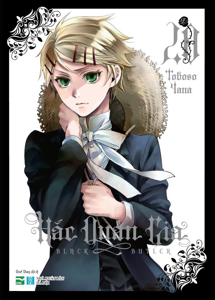 bộ manga hắc quản gia - tập 19 + tập 20 (bộ 2 cuốn) - tặng kèm 2 black card + kẹp file “the wizard” - Ảnh 3