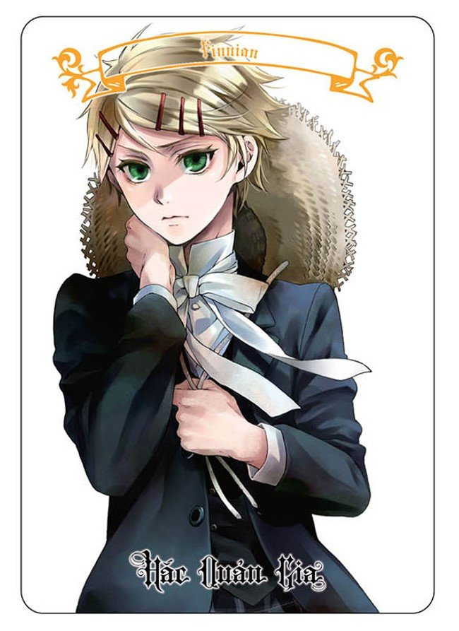 bộ manga hắc quản gia - tập 19 + tập 20 (bộ 2 cuốn) - tặng kèm 2 black card + kẹp file “the wizard” - Ảnh 5
