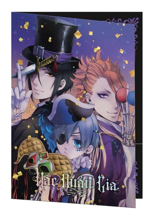bộ manga - hắc quản gia - tập 9 + tập 10 (bộ 2 cuốn) - tặng kèm bookmark “côn lôn” + black card + kẹp file “the circus” - Ảnh 6