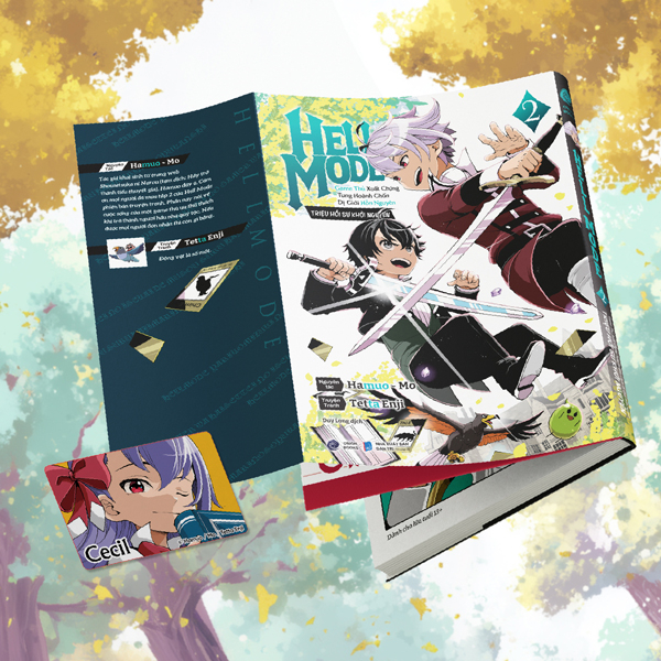Bộ [Manga] Hell Mode - Game Thủ Xuất Chúng Tung Hoành Chốn Dị Giới Hỗn Nguyên - Triệu Hồi Sư Khởi Nguyên - Tập 2 - Tặng Kèm Thẻ Nhân Vật