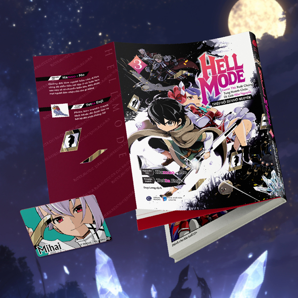 Bộ [Manga] Hell Mode - Game Thủ Xuất Chúng Tung Hoành Chốn Dị Giới Hỗn Nguyên - Triệu Hồi Sư Khởi Nguyên - Tập 3 - Tặng Kèm Thẻ Nhân Vật