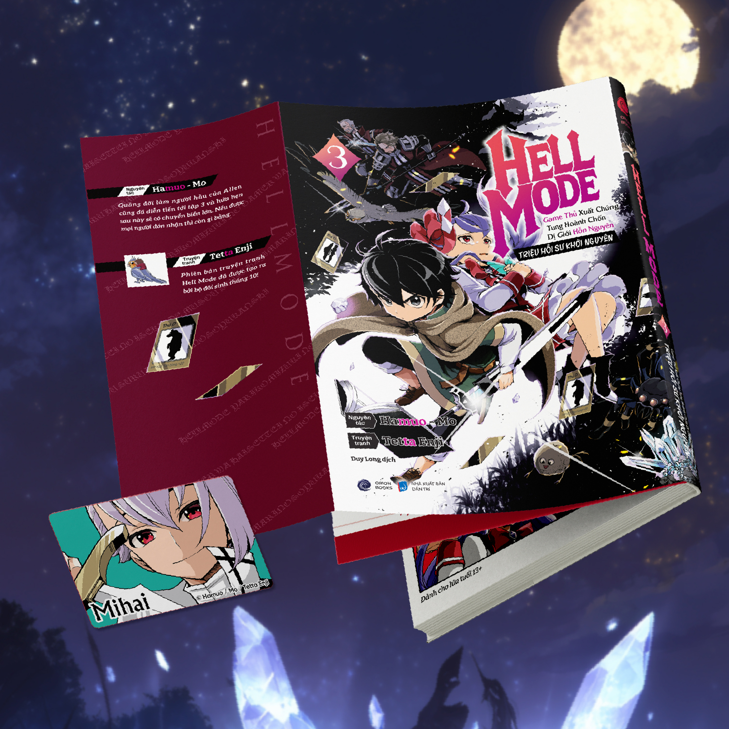 Bộ [Manga] Hell Mode - Game Thủ Xuất Chúng Tung Hoành Chốn Dị Giới Hỗn Nguyên - Triệu Hồi Sư Khởi Nguyên - Tập 3 - Tặng Kèm Thẻ Nhân Vật - Ảnh 2