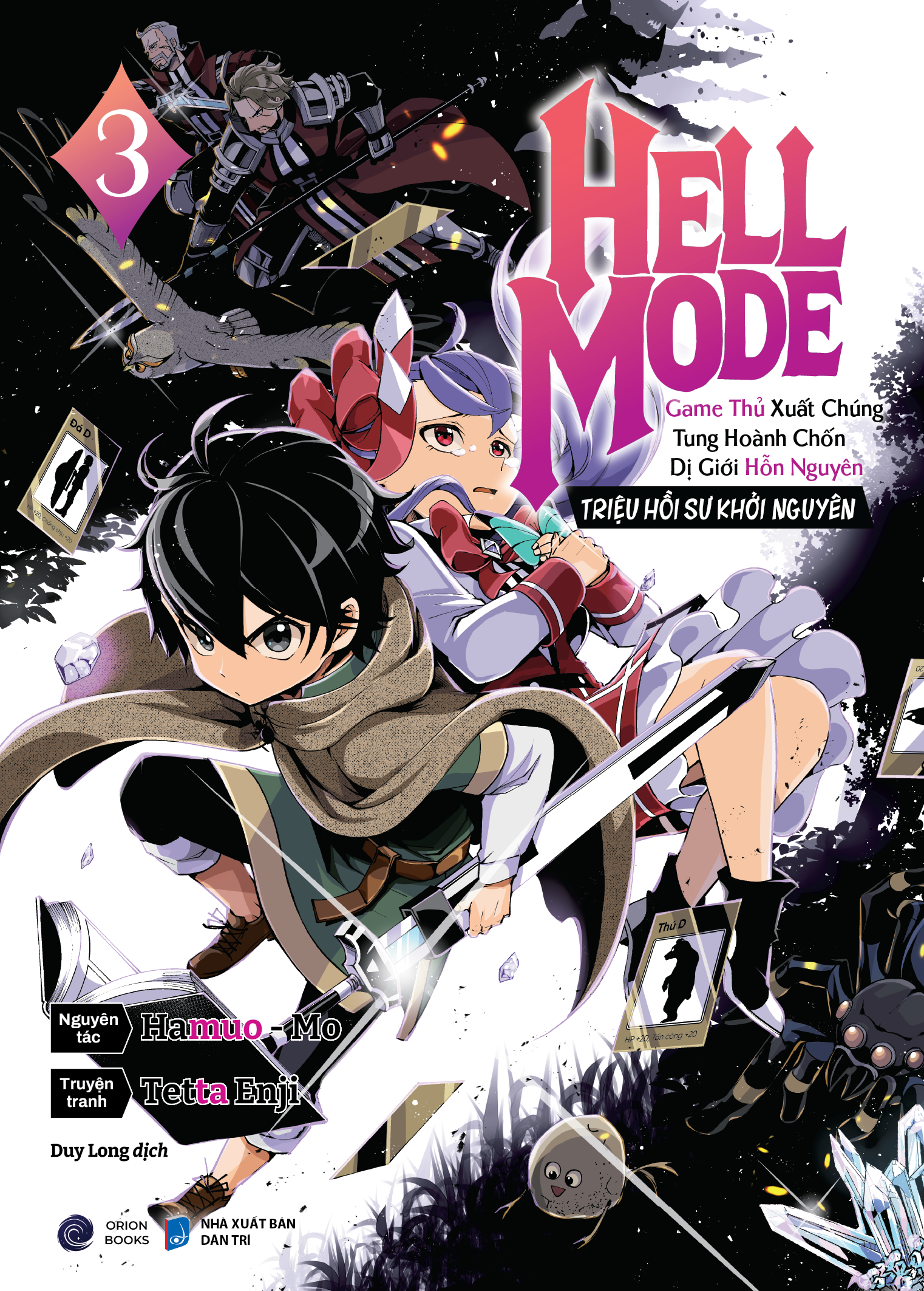 Bộ [Manga] Hell Mode - Game Thủ Xuất Chúng Tung Hoành Chốn Dị Giới Hỗn Nguyên - Triệu Hồi Sư Khởi Nguyên - Tập 3 - Tặng Kèm Thẻ Nhân Vật - Ảnh 3