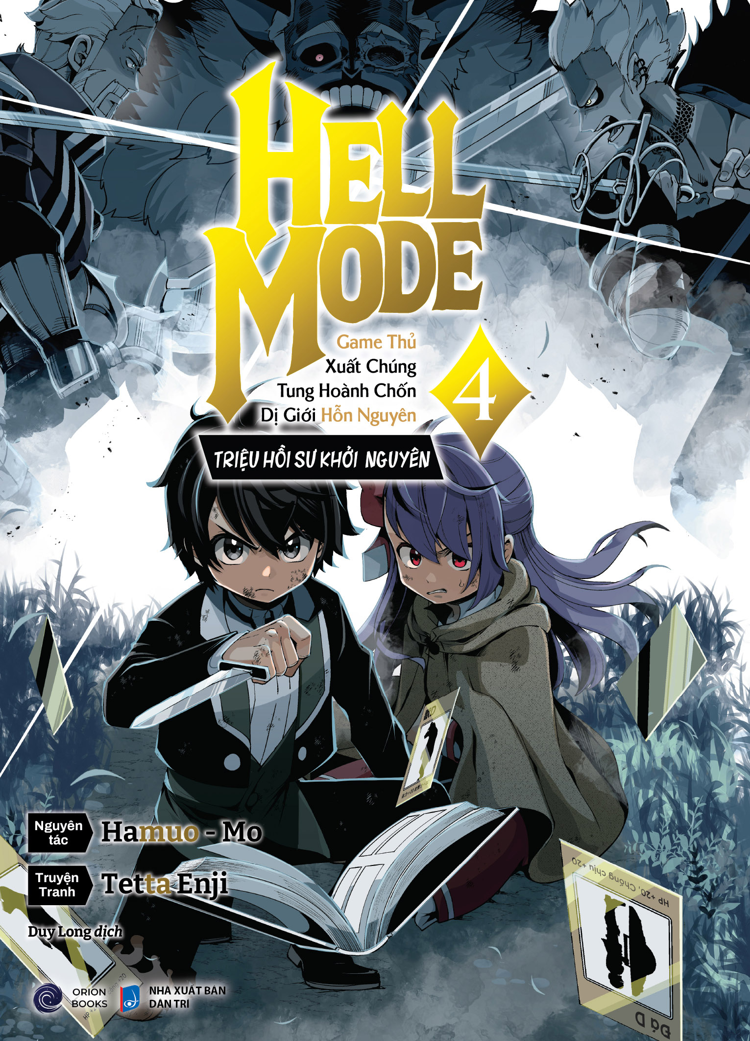 Bộ [Manga] Hell Mode - Game Thủ Xuất Chúng Tung Hoành Chốn Dị Giới Hỗn Nguyên - Triệu Hồi Sư Khởi Nguyên - Tập 4 - Tặng Kèm Thẻ Nhân Vật - Ảnh 3