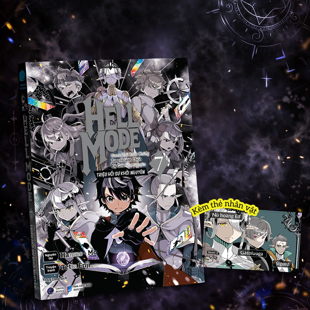 Bộ
						
										
										[Manga] Hell Mode - Game Thủ Xuất Chúng Tung Hoành Chốn Dị Giới Hỗn Nguyên - Triệu Hồi Sư Khởi Nguyên - Tập 7 - Tặng Kèm Thẻ Nhân Vật - Ảnh 2