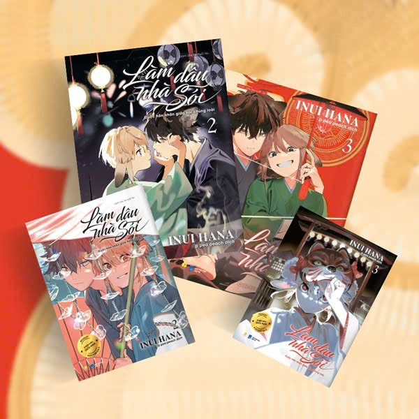 Bộ Manga - Làm Dâu Nhà Sói: Tập 2 + Tập 3 (Bộ 2 Tập) - Bản Đặc Biệt - Tặng Kèm 2 Booklet