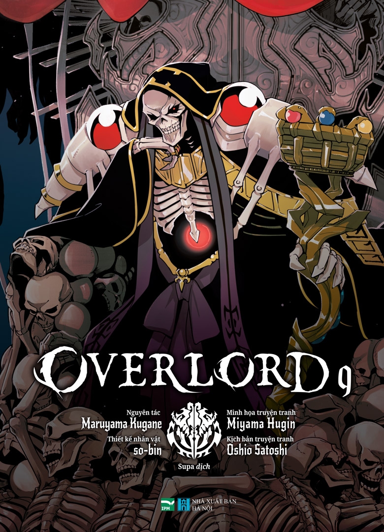 bộ [manga] overlord - tập 9 - tặng kèm bìa áo 2 mặt với art bản quyền đặc biệt + bookmark - Ảnh 2