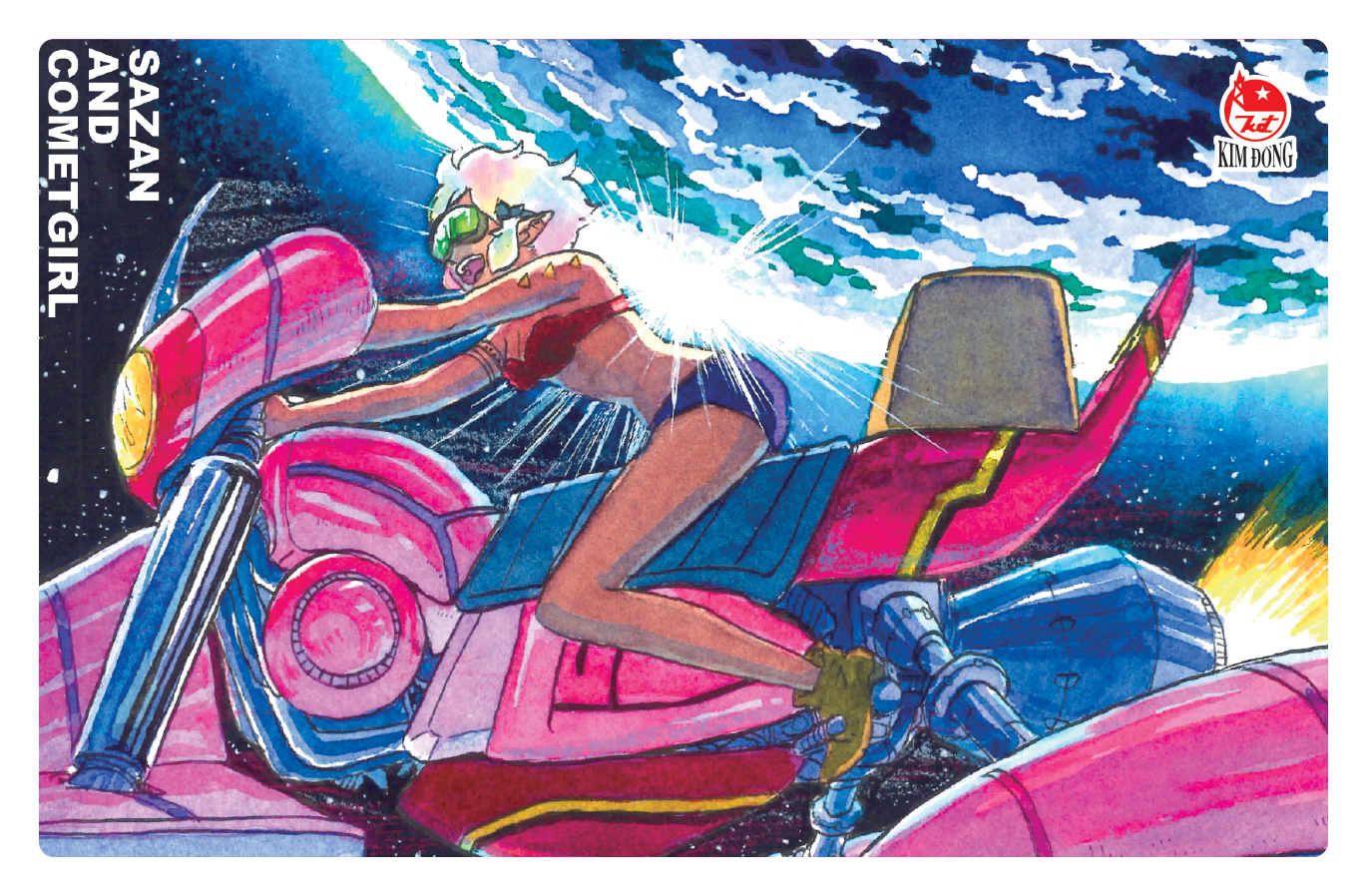 Bộ Manga - Sazan Và Cô Gái Sao Chổi: Tập 1 + Tập 2 (Bộ 2 Tập) - Tặng Kèm Set 6 Mini-Card - Ảnh 9