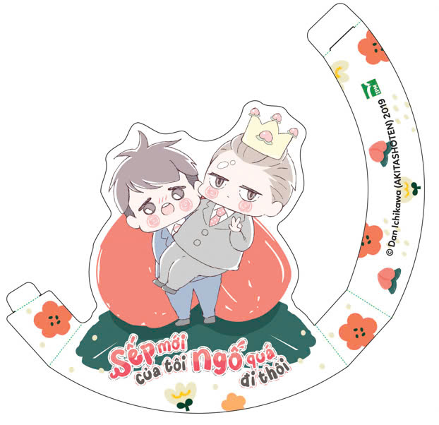 Bo Manga - Sep Moi Cua Toi Ngo Qua Di Thoi - Tap 1 + Tap 2 (Bo 2 Tap) - Tang Kem 2 Standee Bap Benh + 1 Leaflet + 1 Set Acrylic Charm + 1 Set Bookmark Nam Cham + 1 Thiep Gap Hinh Bua - Ảnh 5