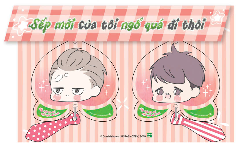 Bo Manga - Sep Moi Cua Toi Ngo Qua Di Thoi - Tap 1 + Tap 2 (Bo 2 Tap) - Tang Kem 2 Standee Bap Benh + 1 Leaflet + 1 Set Acrylic Charm + 1 Set Bookmark Nam Cham + 1 Thiep Gap Hinh Bua - Ảnh 7
