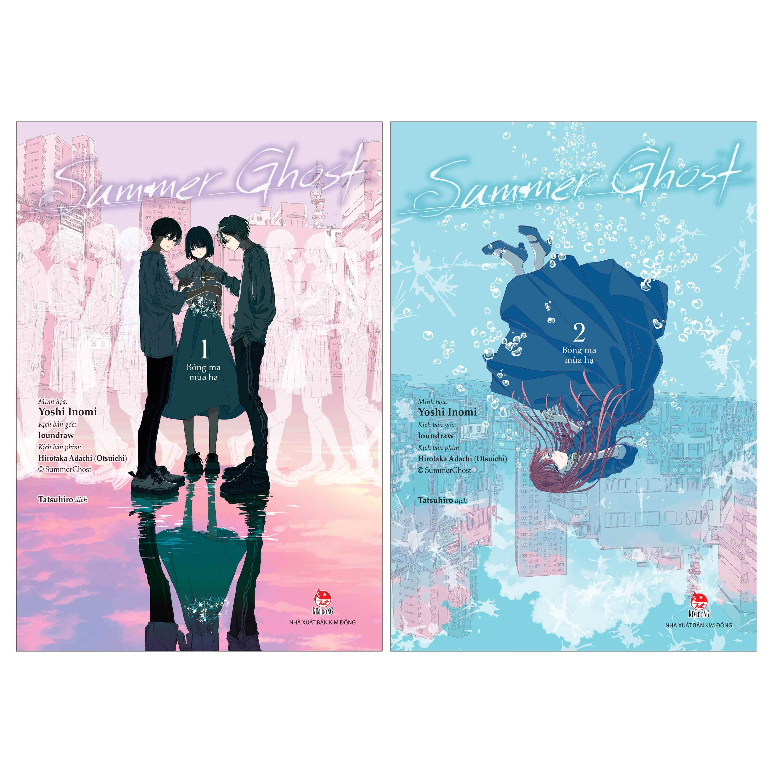 Bộ Manga - Summer Ghost - Bóng Ma Mùa Hạ - Tập 1 + Tập 2 (Bộ 2 Tập) - Tặng Kèm Postcard - Ảnh 3