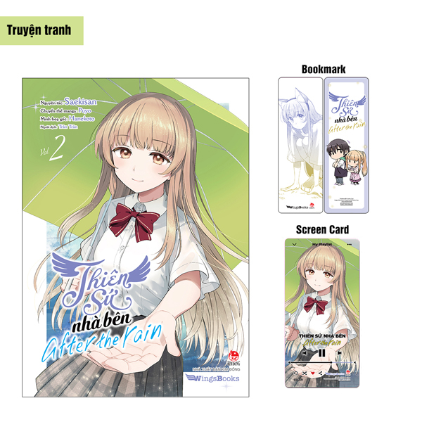 Bộ
						
										
										[Manga] Thiên Sứ Nhà Bên - After The Rain - Tập 2 - Tặng Kèm Bookmark + Screen Card