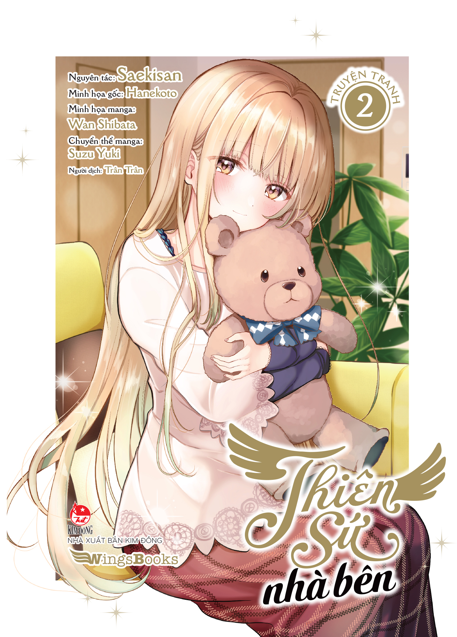 Bộ [Manga] Thiên Sứ Nhà Bên - Tập 2 - Tặng Kèm Bookmark Bế Hình - Ảnh 3