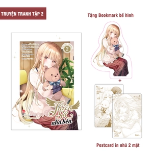 bộ [manga] thiên sứ nhà bên - tập 2 - tặng kèm bookmark bế hình + postcard in nhũ 2 mặt - Ảnh 2
