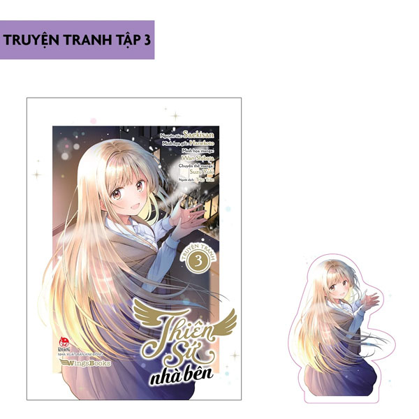 Bo
						
										
										[Manga] Thien Su Nha Ben - Tap 3 - Tang Kem Bookmark Be Hinh