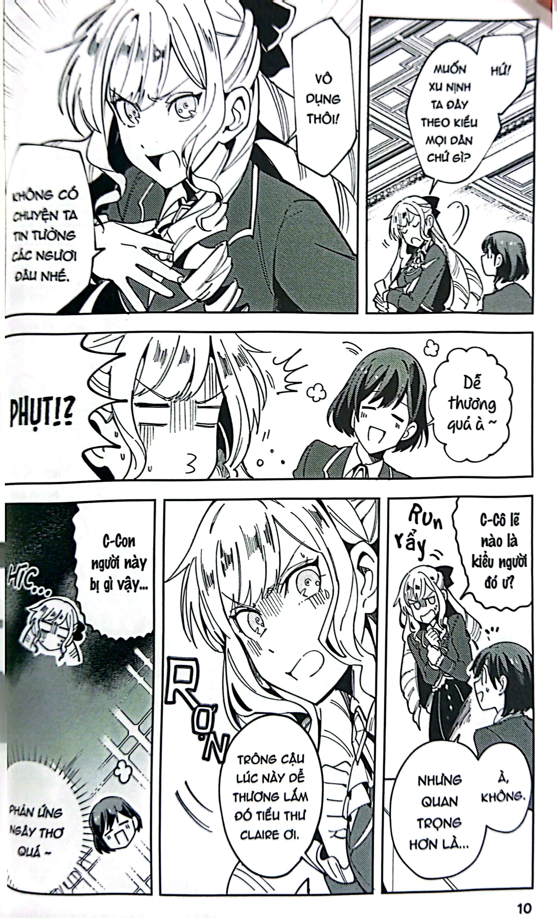 bộ [manga] tôi yêu nữ phản diện - tập 1 - tặng kèm 1 bìa áo rời phủ uv + 3 postcard hai mặt phủ nhung - Ảnh 11