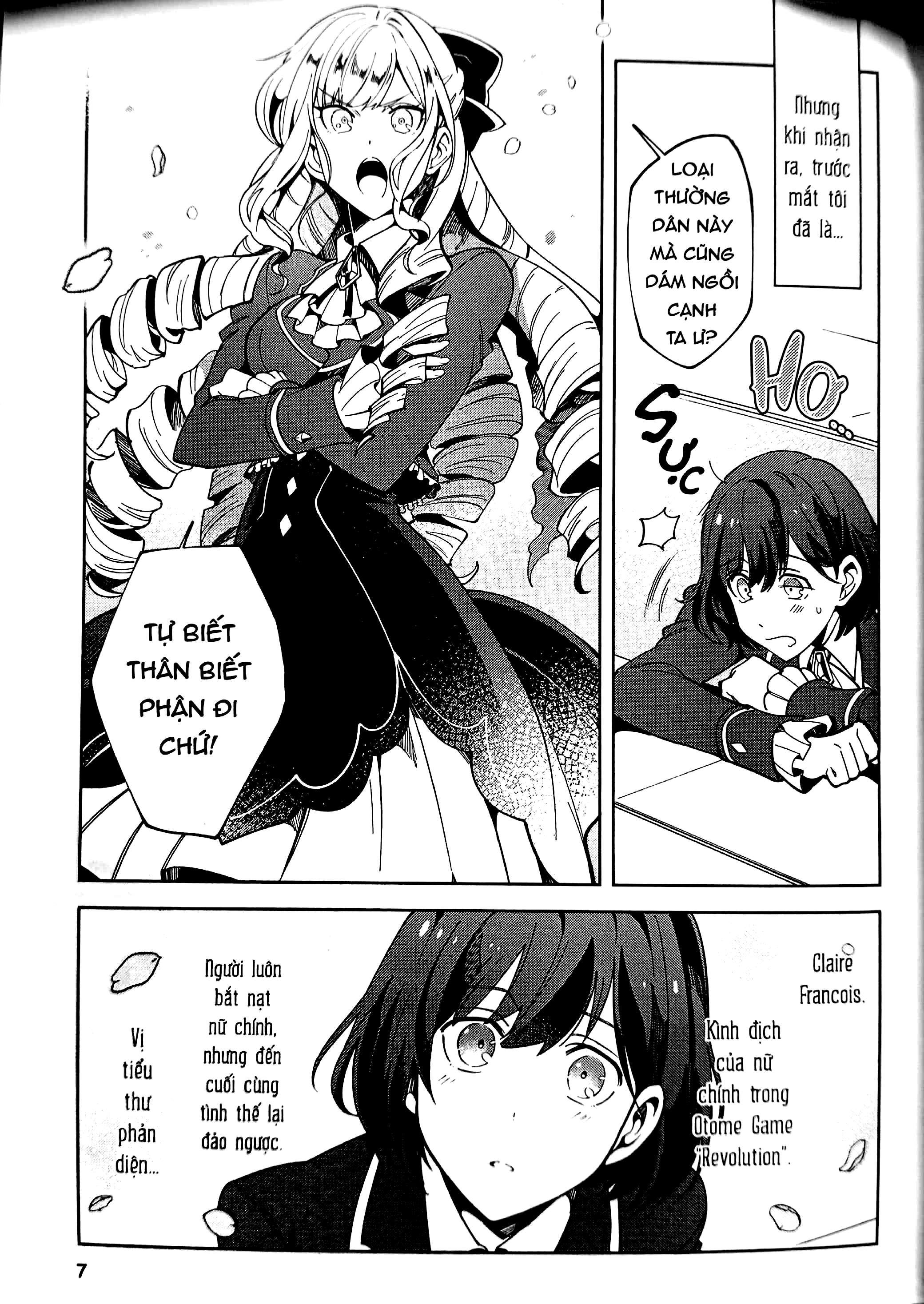 bộ [manga] tôi yêu nữ phản diện - tập 1 - tặng kèm 1 bìa áo rời phủ uv + 3 postcard hai mặt phủ nhung - Ảnh 8