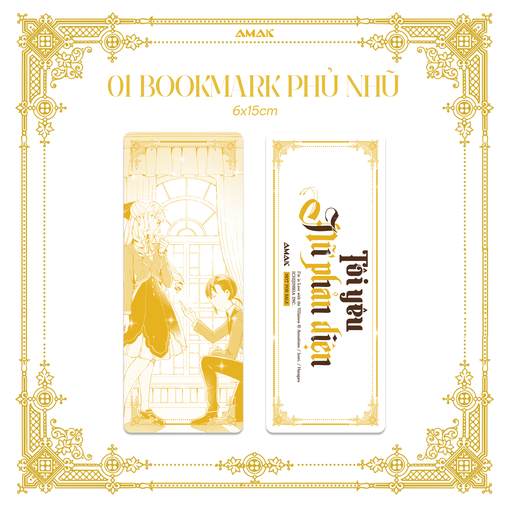 Bộ [Manga] Tôi Yêu Nữ Phản Diện - Tập 3 - Tặng Kèm Bìa Áo Rời Phủ UV + Bookmark Phủ Nhũ + Postcard Phủ Nhũ - Ảnh 3