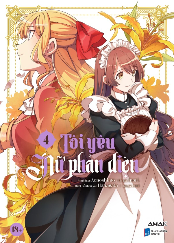 Bộ [Manga] Tôi Yêu Nữ Phản Diện - Tập 4 - Tặng Kèm 1 Bìa Áo Rời Phủ UV + 2 Bookmark Bồi Đôi Phủ Nhũ Ánh Trai + 1 Card Hồi Ức Ngày Bình Yên - Ảnh 2