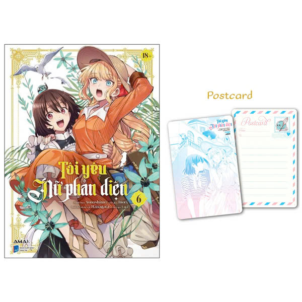 Bộ [Manga] Tôi Yêu Nữ Phản Diện - Tập 6 - Tặng Kèm Bookmark Hai Mặt'