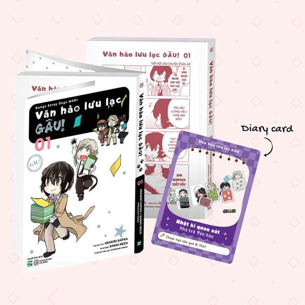 Bo
						
										
										[Manga] Van Hao Luu Lac - Gau! - Tap 1 - Ban Dac Biet - Tang Kem Diary Card
