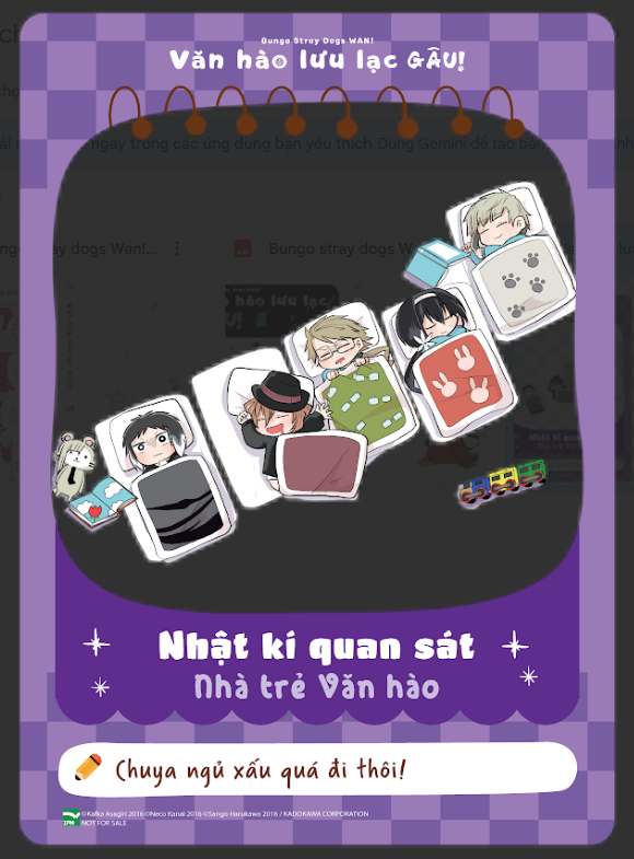 Bo
						
										
										[Manga] Van Hao Luu Lac - Gau! - Tap 1 - Ban Dac Biet - Tang Kem Diary Card - Ảnh 3
