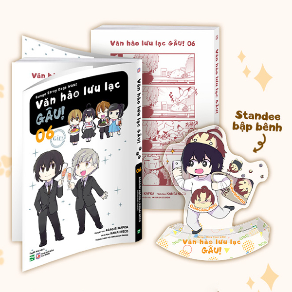 Bộ
						
										
										[Manga] Văn Hào Lưu Lạc - Gâu! - Tập 6 - Bản Đặc Biệt - Tặng Kèm Mini Standee Bập Bênh