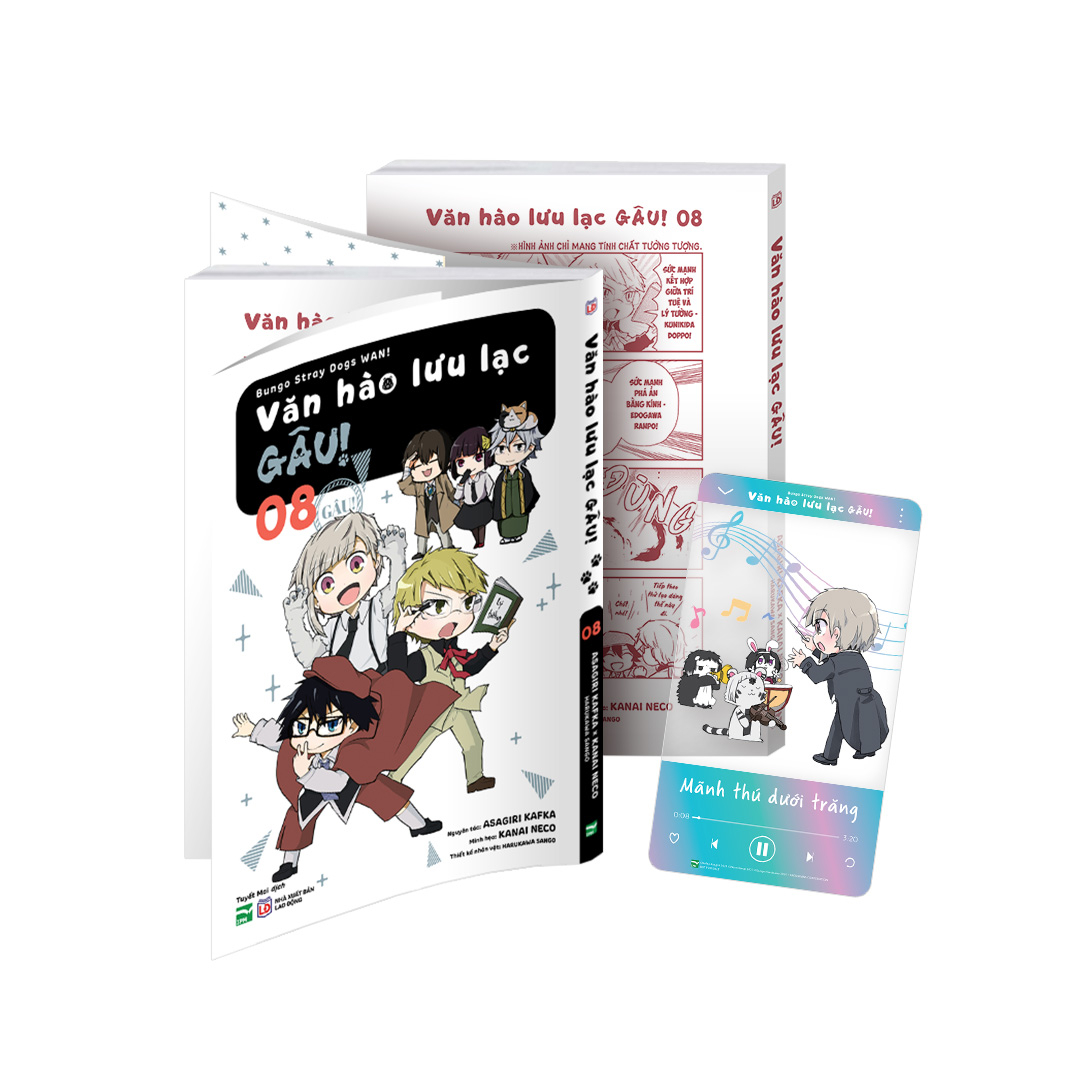 Bộ
						
										
										[Manga] Văn Hào Lưu Lạc - Gâu! - Tập 8 - Bản Đặc Biệt - Tặng Kèm Music Player Card - Ảnh 2