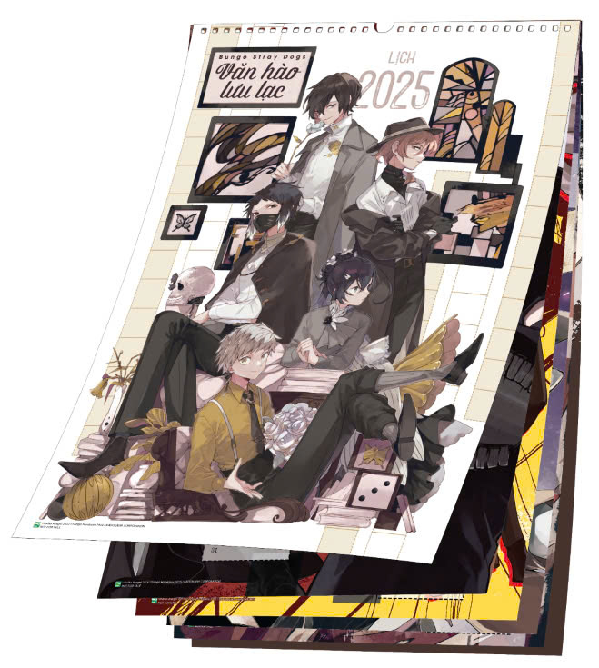 Bộ [Manga] Văn Hào Lưu Lạc - Tập 22 - Bản Sưu Tầm - Tặng Kèm Postcard + Lịch Treo Tường 2025 - Ảnh 4
