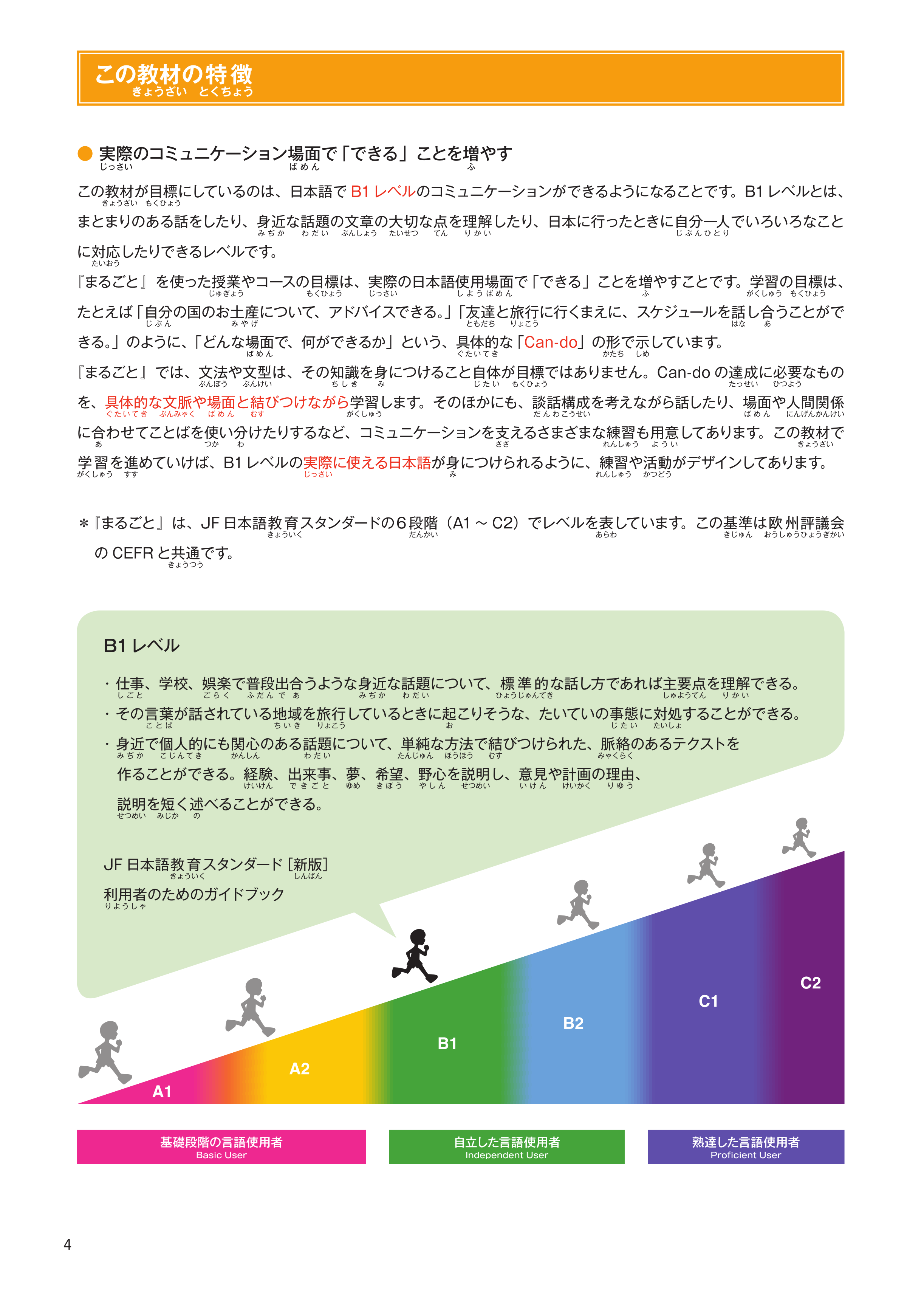 bộ marugoto - ngôn ngữ và văn hóa nhật bản - trung cấp 2 - b1 - Ảnh 4