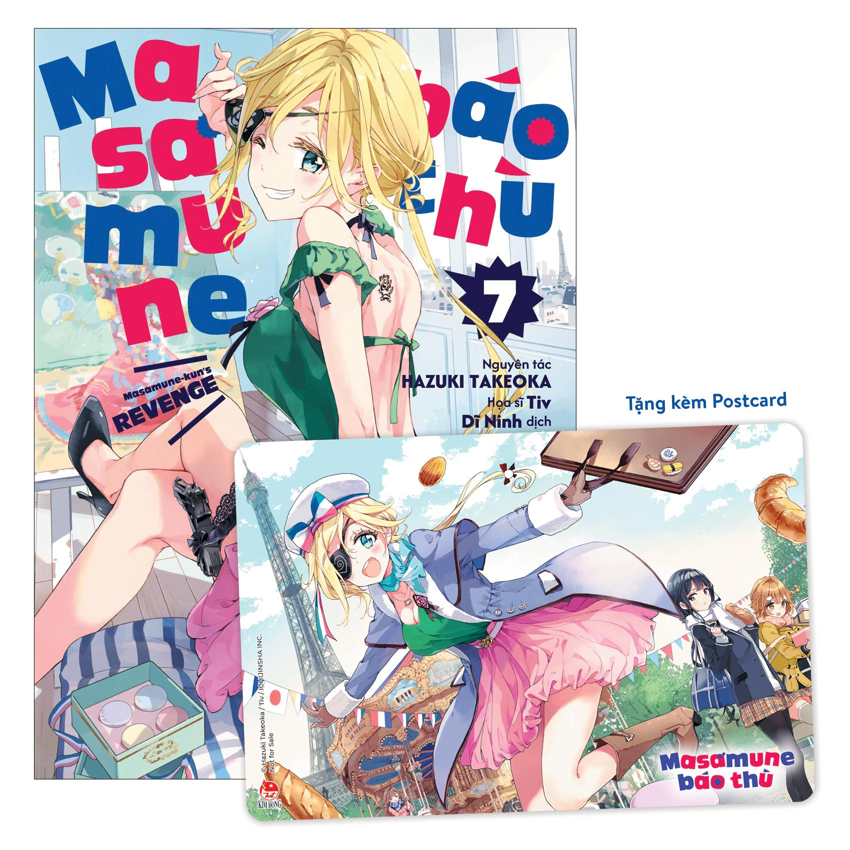 Bộ Masamune Báo Thù - Tập 7 - Tặng Kèm Card Khung Tranh - Ảnh 2