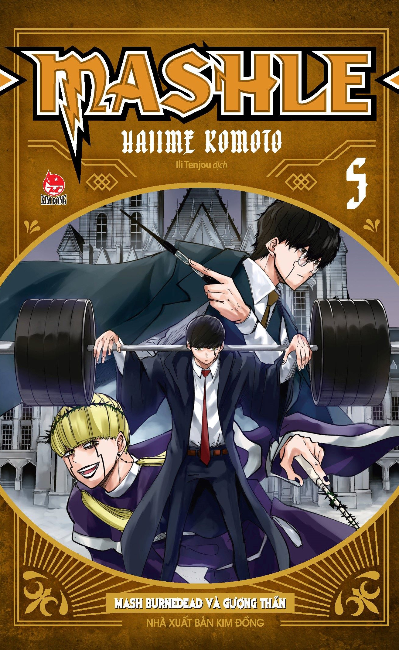 bộ mashle - tập 5 - mash burnedead và gương thần - Ảnh 2