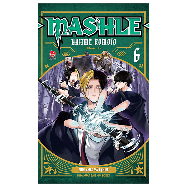 bộ mashle - tập 6 - finn ames và bạn bè