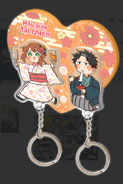 Bộ Mẫu Giáo Đại Chiến - Tập 10 - Bản Giới Hạn - Tặng Kèm Cặp Móc Khóa Acrylic Rita-Doug + Set 3 Postcard + Set 3 Card Bo Góc + Phong Bì Đựng Quà - Ảnh 3