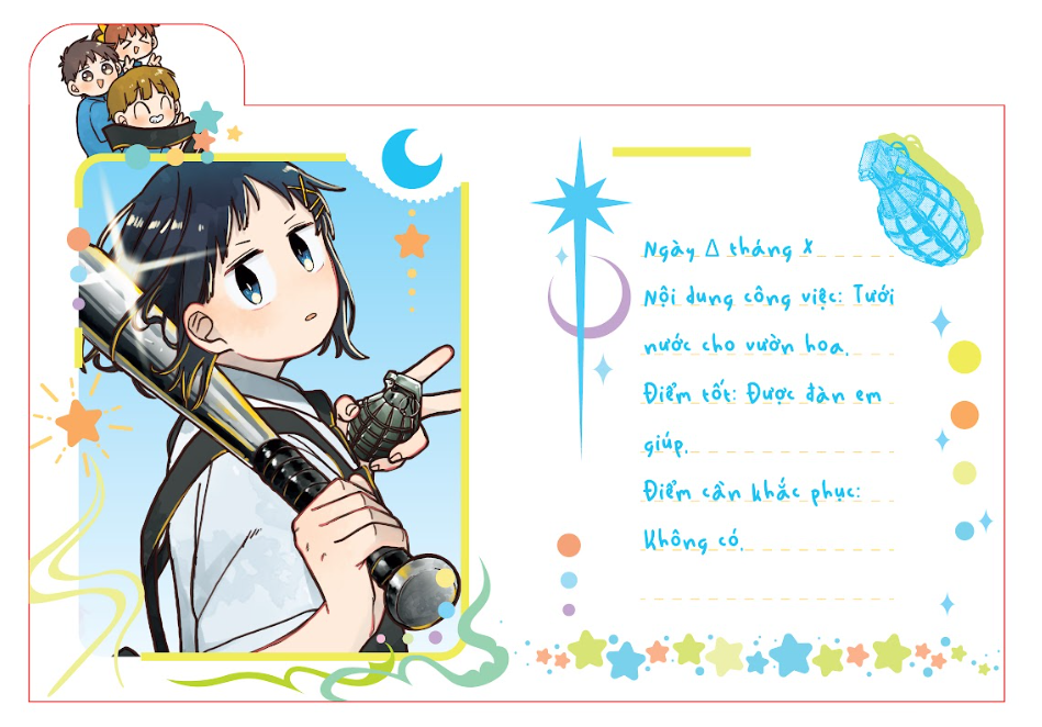 Bộ
						
										
										Mẫu Giáo Đại Chiến - Tập 13 - Bản Đặc Biệt - Tặng Kèm Bìa Extra + Sổ Ghi Đầu Bài Hana - Ảnh 3