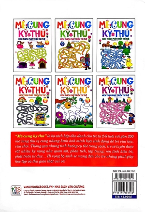 bộ mê cung kỳ thú - kích thích phát triển trí tuệ - quyển 1 (từ 2-8 tuổi) - Ảnh 5