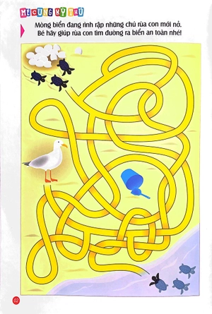 bộ mê cung kỳ thú - kích thích phát triển trí tuệ - quyển 2 (từ 2-8 tuổi) - Ảnh 3