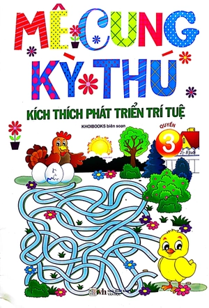 bộ mê cung kỳ thú - kích thích phát triển trí tuệ - quyển 3 (từ 2-8 tuổi) - Ảnh 2