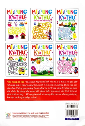bộ mê cung kỳ thú - kích thích phát triển trí tuệ - quyển 3 (từ 2-8 tuổi) - Ảnh 6