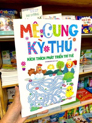 bộ mê cung kỳ thú - kích thích phát triển trí tuệ - quyển 3 (từ 2-8 tuổi) - Ảnh 7