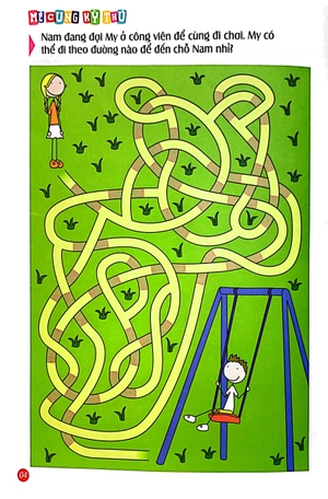 bộ mê cung kỳ thú - kích thích phát triển trí tuệ - quyển 5 (từ 2-8 tuổi) - Ảnh 5