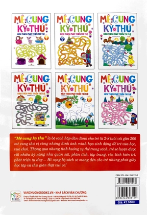 bộ mê cung kỳ thú - kích thích phát triển trí tuệ - quyển 5 (từ 2-8 tuổi) - Ảnh 7