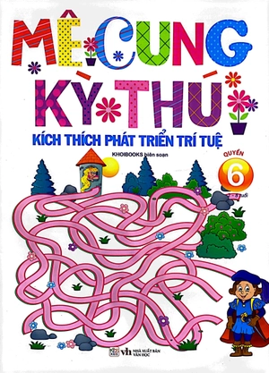 bộ mê cung kỳ thú - kích thích phát triển trí tuệ - quyển 6 (từ 2-8 tuổi) - Ảnh 2