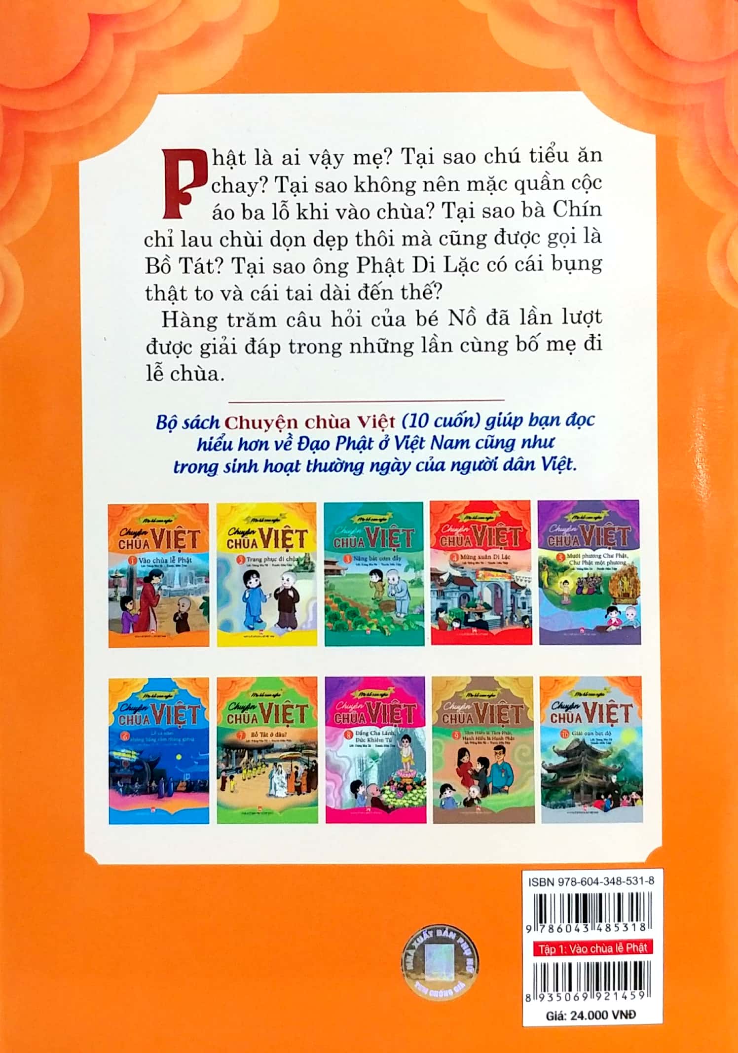 bộ mẹ kể con nghe - chuyện chùa việt - tập 1: vào chùa lễ phật - Ảnh 7