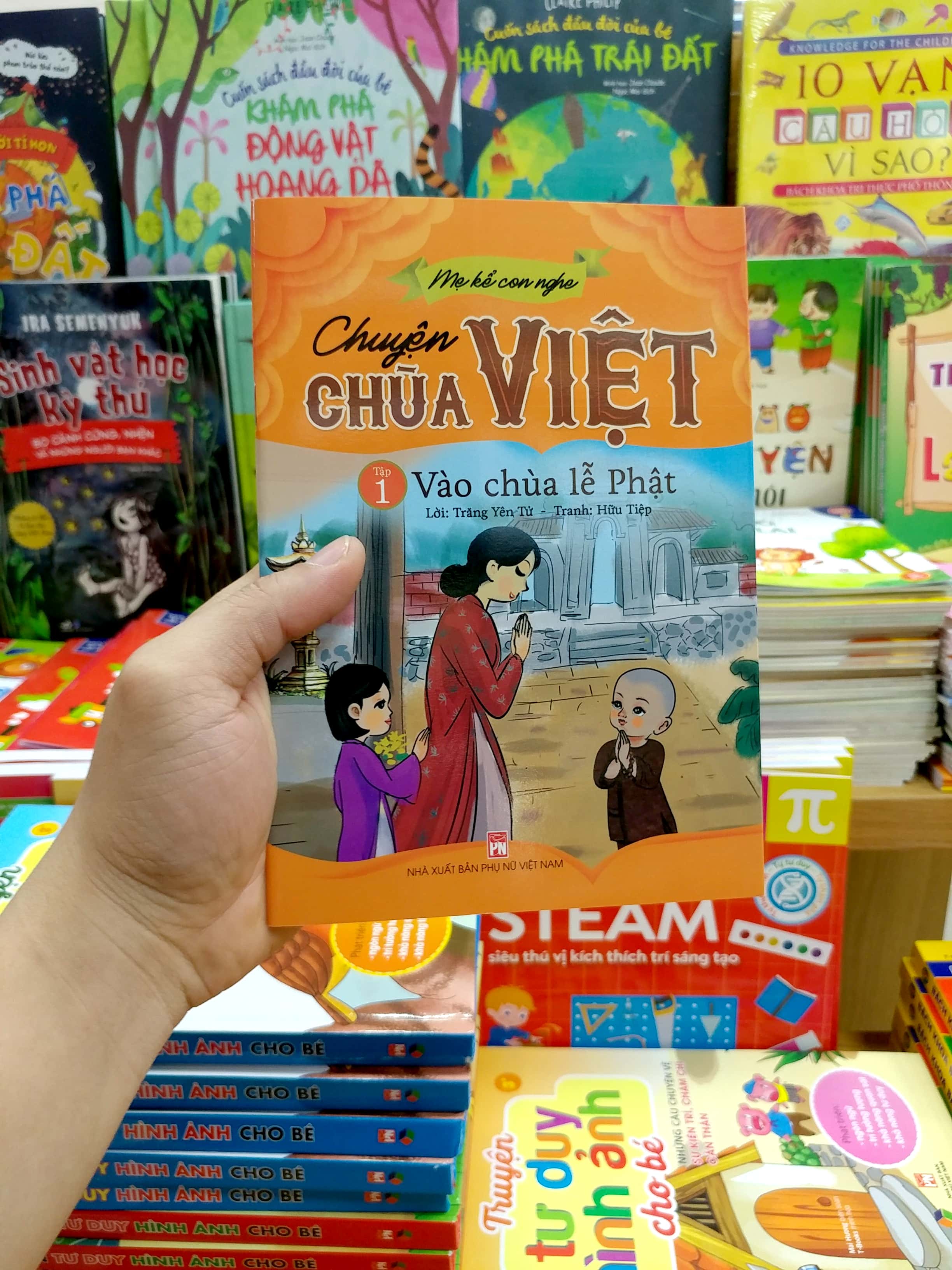 bộ mẹ kể con nghe - chuyện chùa việt - tập 1: vào chùa lễ phật - Ảnh 8