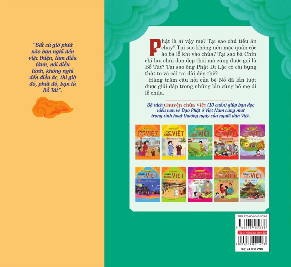 bộ mẹ kể con nghe - chuyện chùa việt - tập 3: nâng bát cơm đầy - Ảnh 2