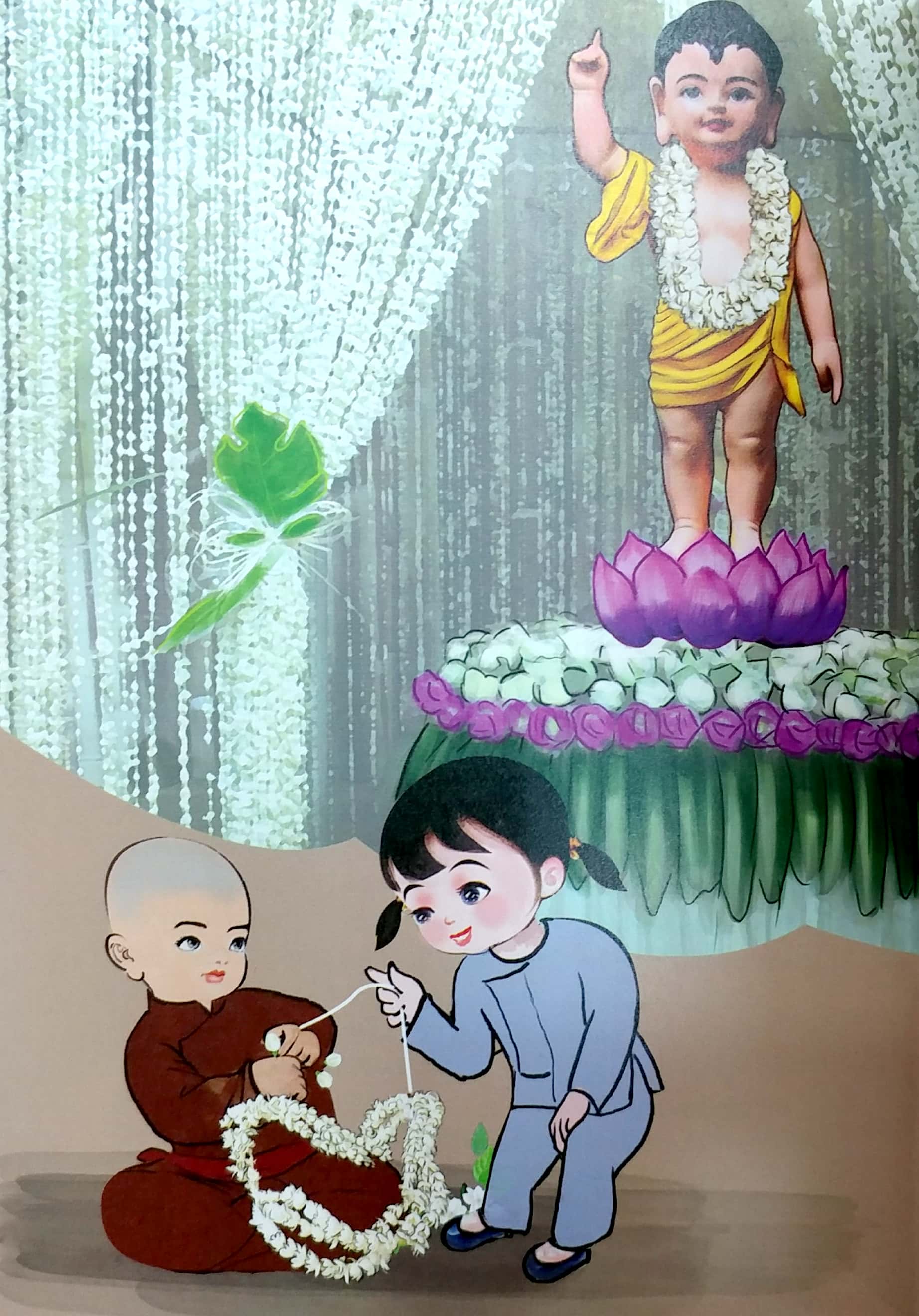 bộ mẹ kể con nghe - chuyện chùa việt - tập 8: đấng cha lành, đức khiêm từ - Ảnh 5