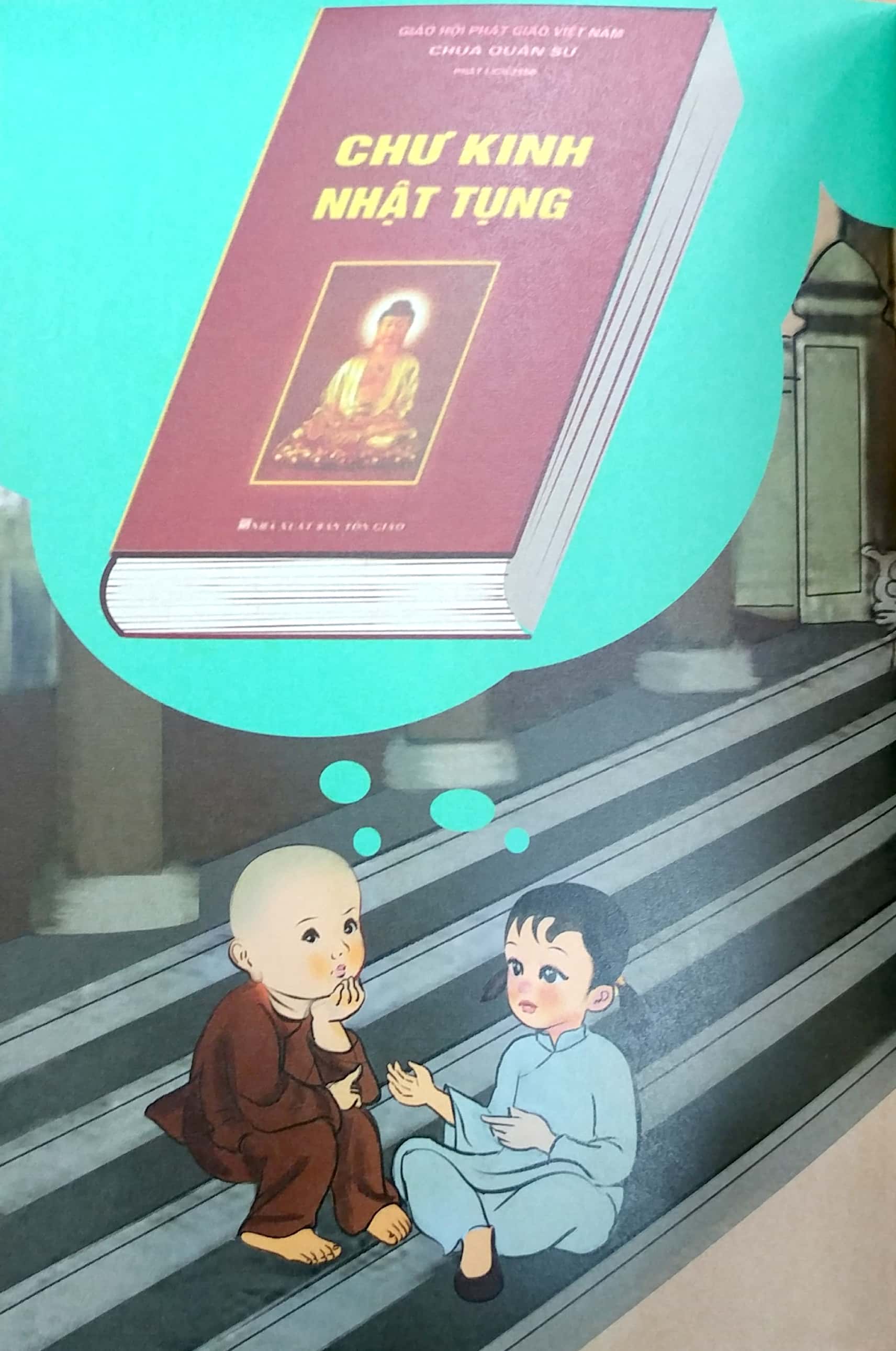 bộ mẹ kể con nghe - chuyện chùa việt - tập 9: tâm hiếu là tâm phật, hạnh hiếu là hạnh phật - Ảnh 5