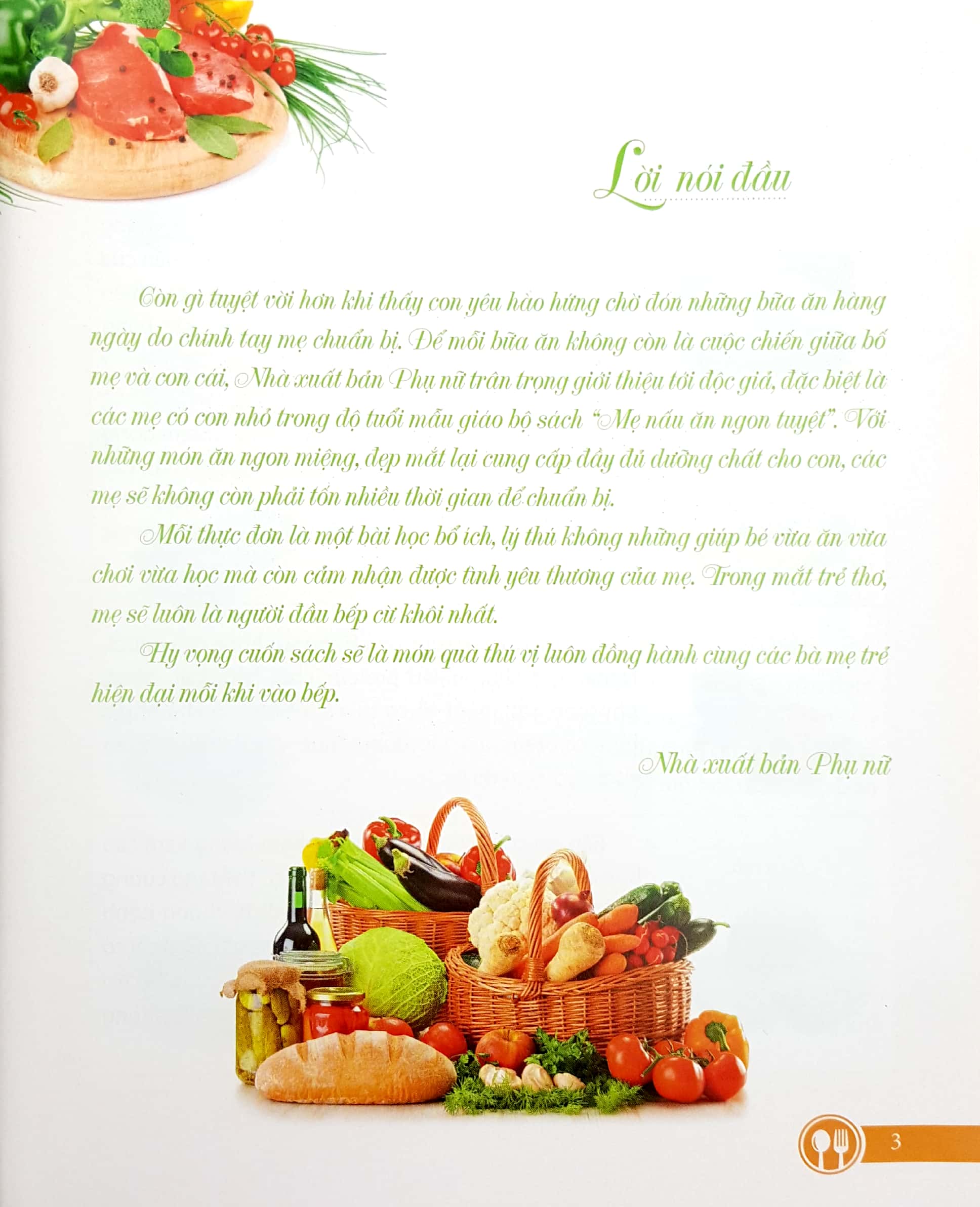 bộ mẹ nấu ăn ngon tuyệt - tập 1 (bé ăn - bé chơi - bé học bảng chữ cái) - Ảnh 4