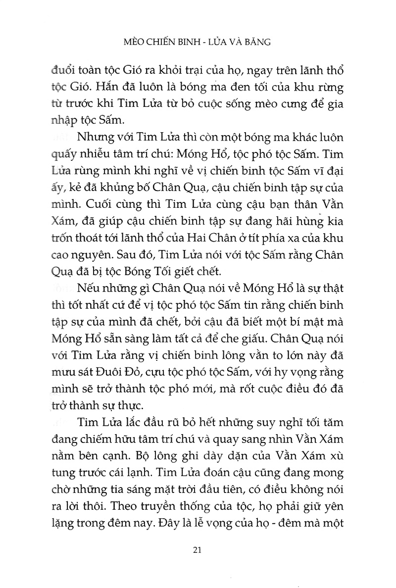 bộ mèo chiến binh - lửa và băng (tái bản 2019) - Ảnh 10